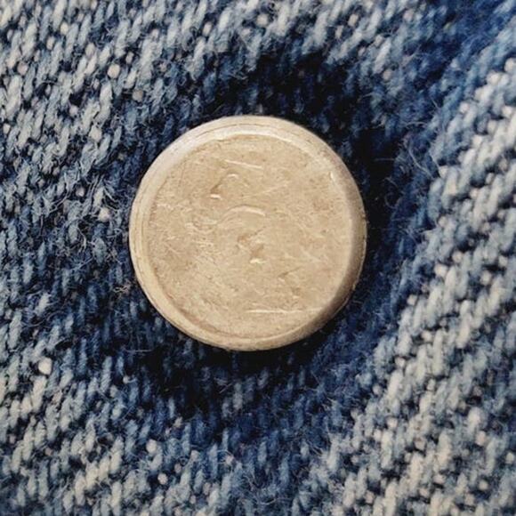 Vintage 80s Levi's Hi-Rise Medium Wash Cotton Jeans 544 16565-1206 25x30 - Picture 5 of 10